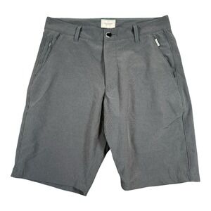 Men's 7 Diamonds‎ Performance Beacon Shorts 10" Size 31 STS-1168 Blue/Grey